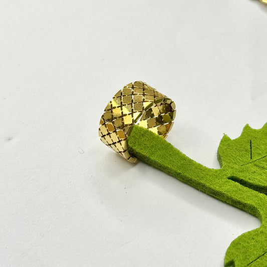 22k Stainless Steel Ring