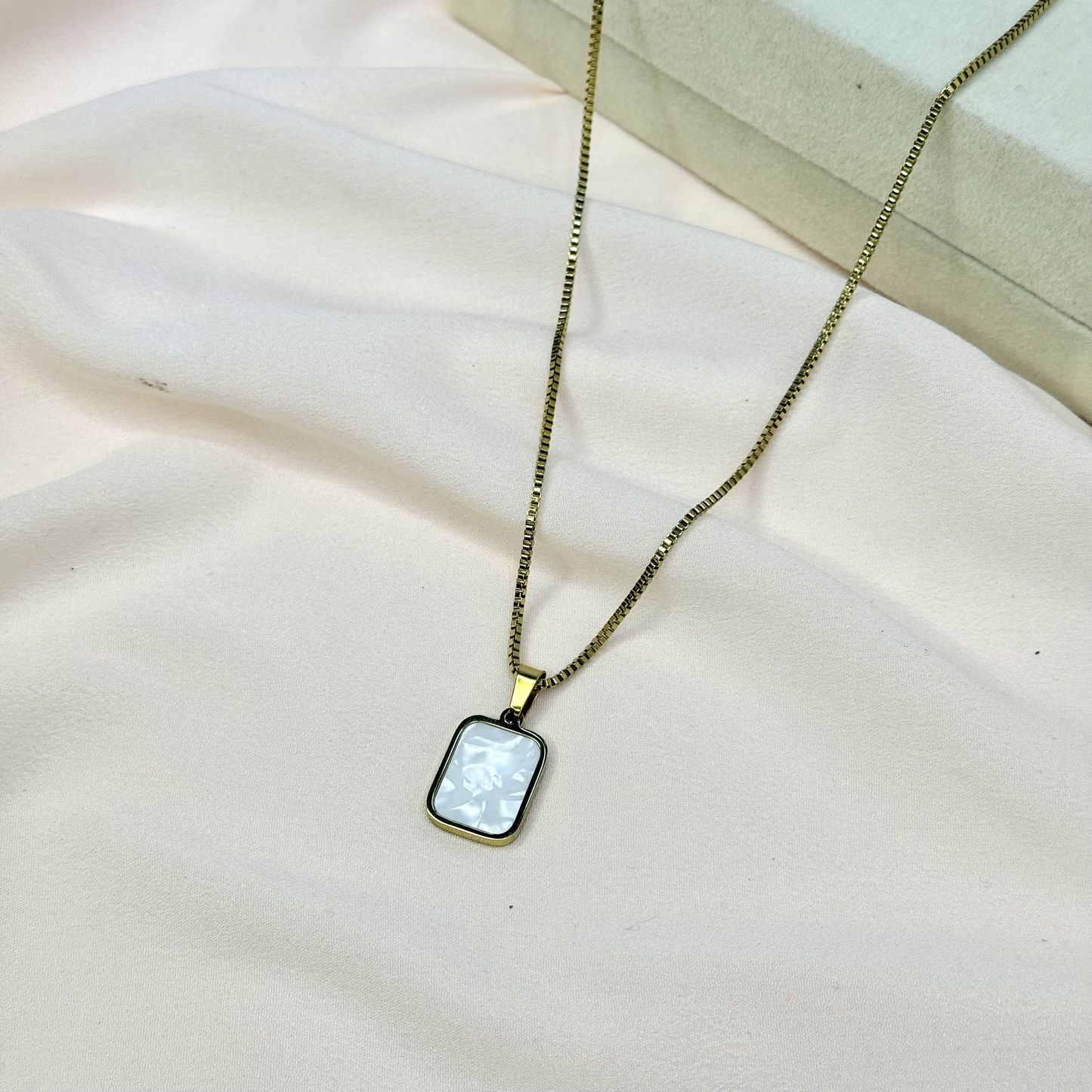 Stainless Steel Locket Top Quality Made in Italy One Side Black And One Side White