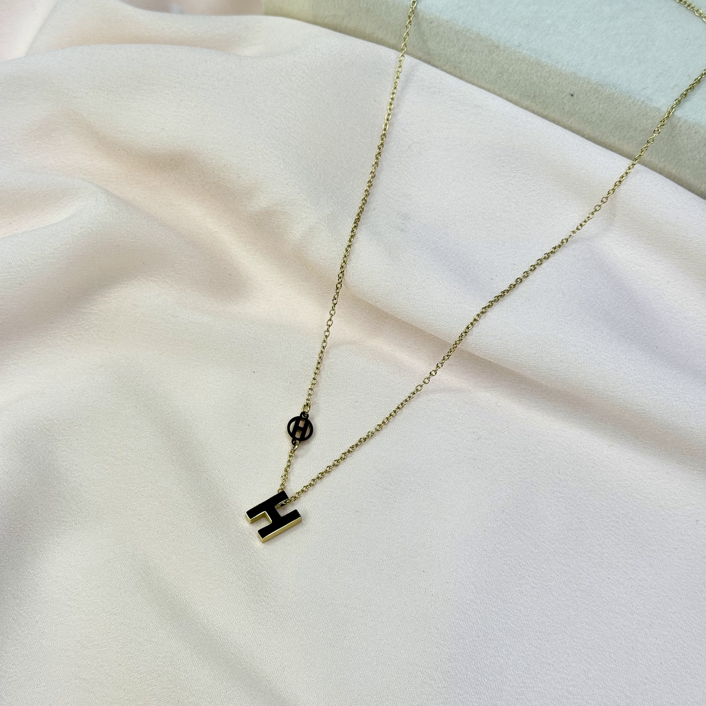 Stainless Steel Locket Top Quality Made in Italy One Side Black And One Side White