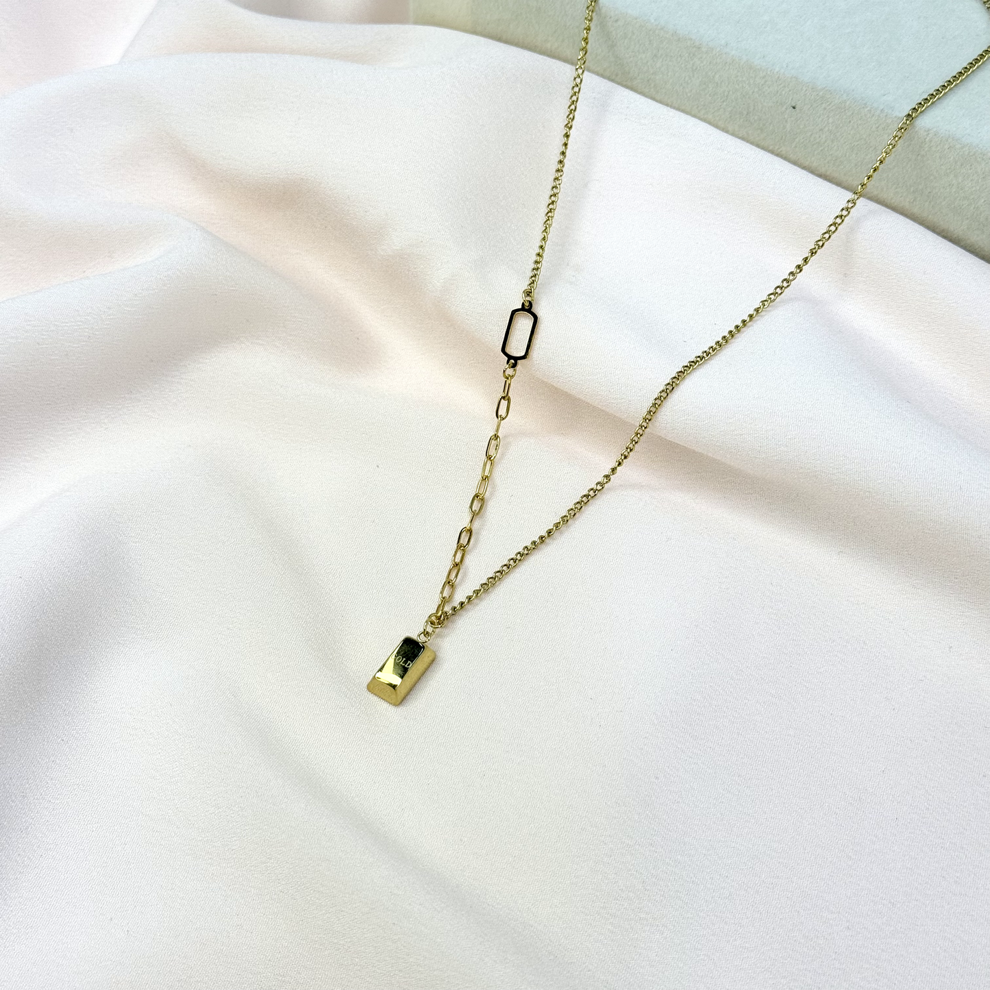 Stainless Steel Locket Top Quality Made in Italy One Side Black And One Side White