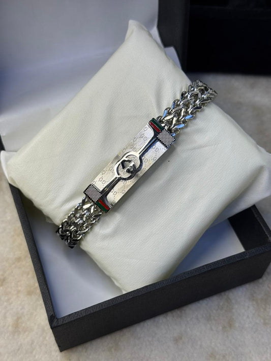 Branded Gucci Stainless Steel Bracelet