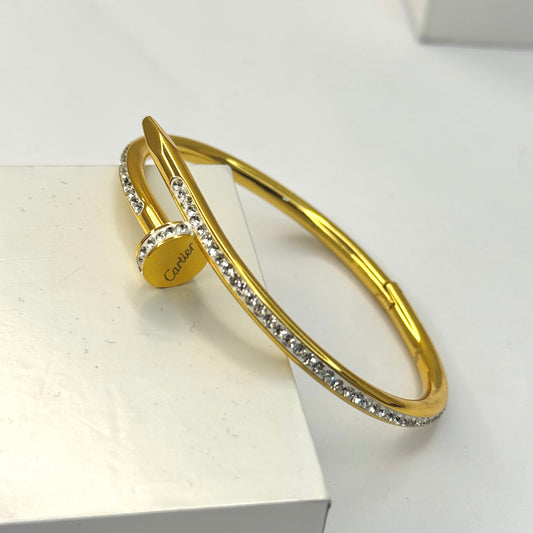Cartier Gold-Tone  Bangle - Elegant Luxury Accessory