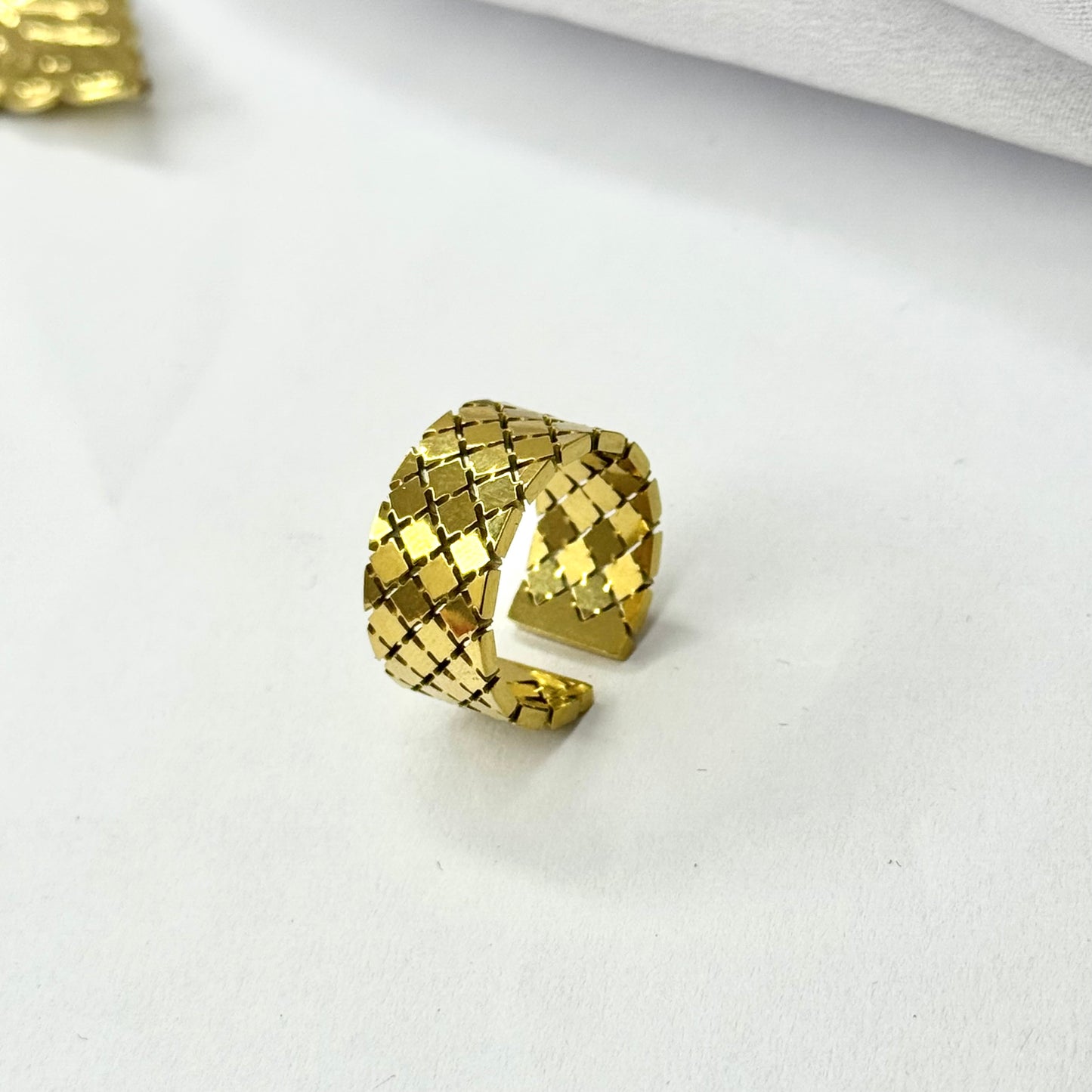 22k Stainless Steel Ring