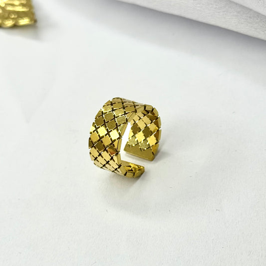 22k Stainless Steel Ring