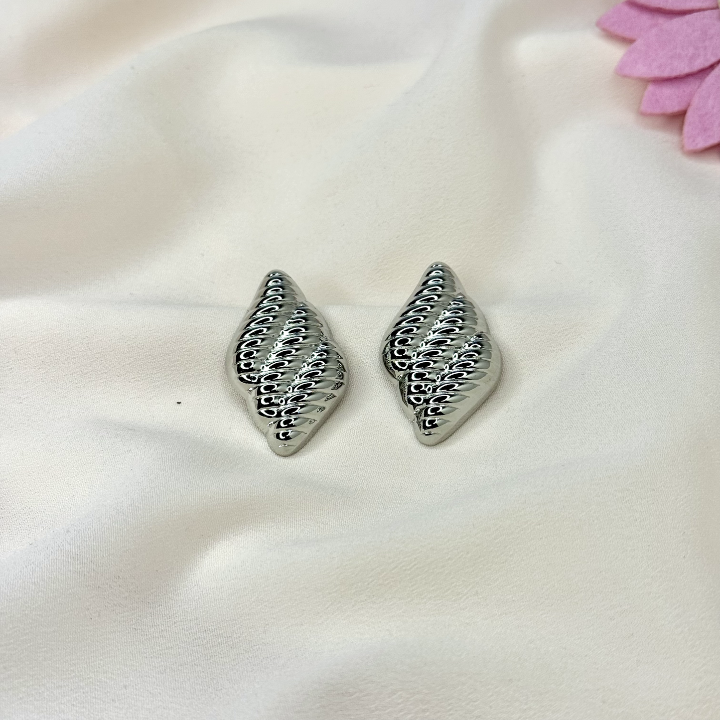Stainless Steel Earings Top Quality Made in Italy Color Warrenty Water Proof