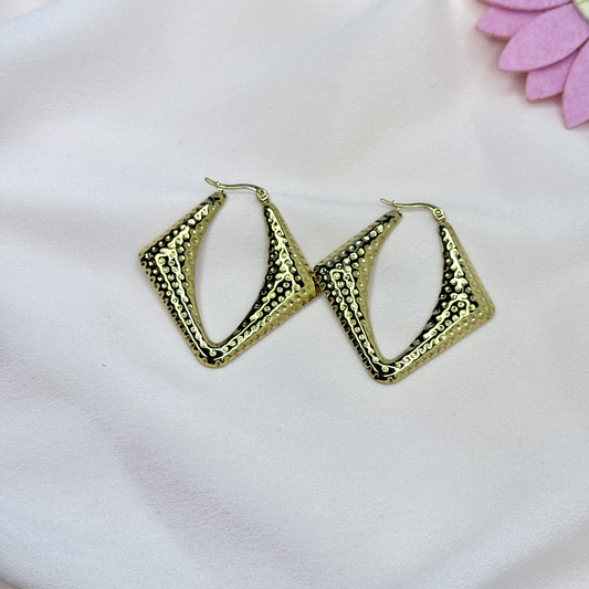 Stainless Steel Earings Top Quality Made in Italy Color Warrenty Water Proof