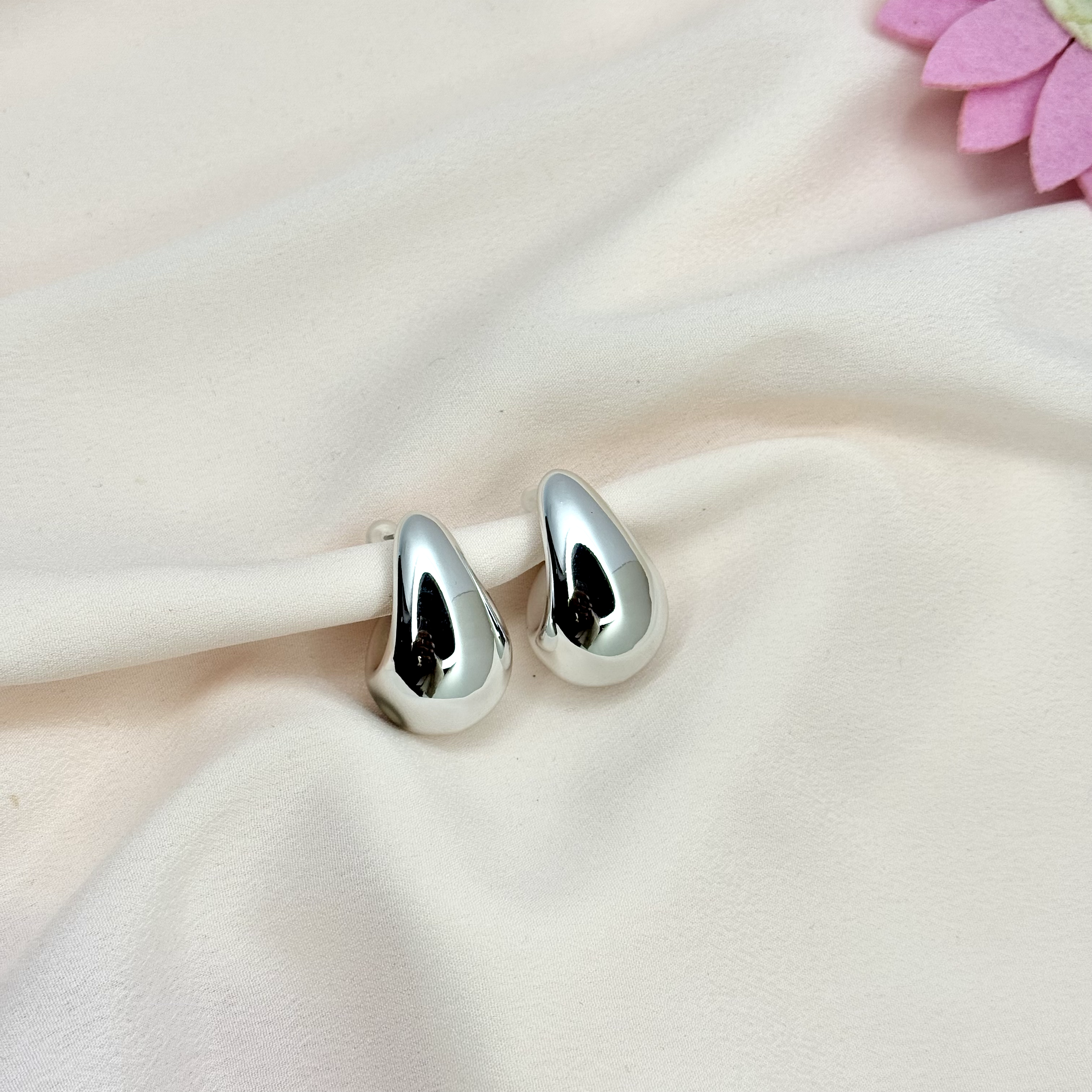 Stainless Steel Earings Top Quality Made in Italy Color Warrenty Water Proof