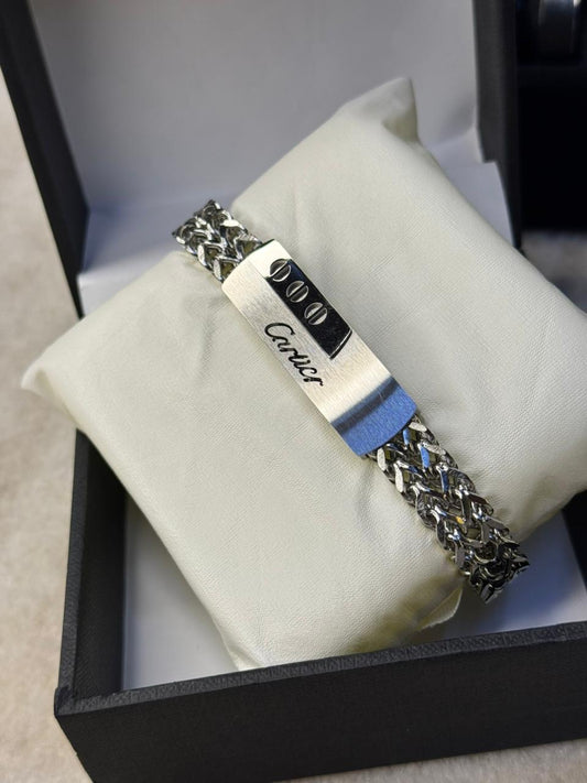 Branded Cartier Stainless Steel Bracelet